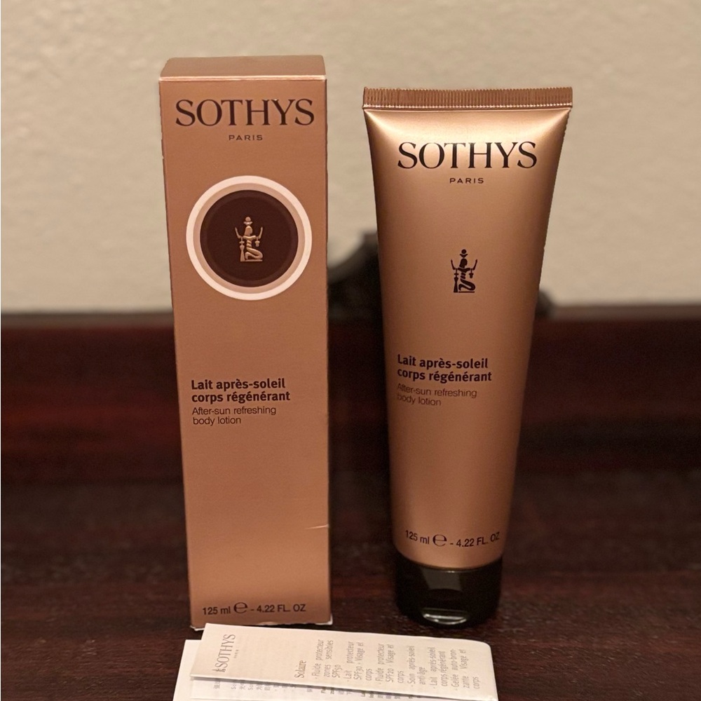 Sothys Paris, France After-Sun Refreshing Body Lotion Moisturizer New in Box